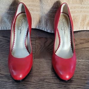 Jessica Simpson Red Heels